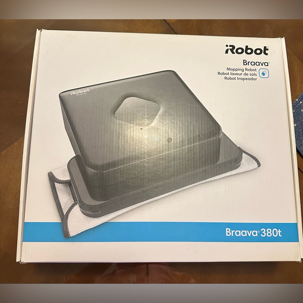 iRobot - Braava 380T Robot Mop - Black 
New In Box